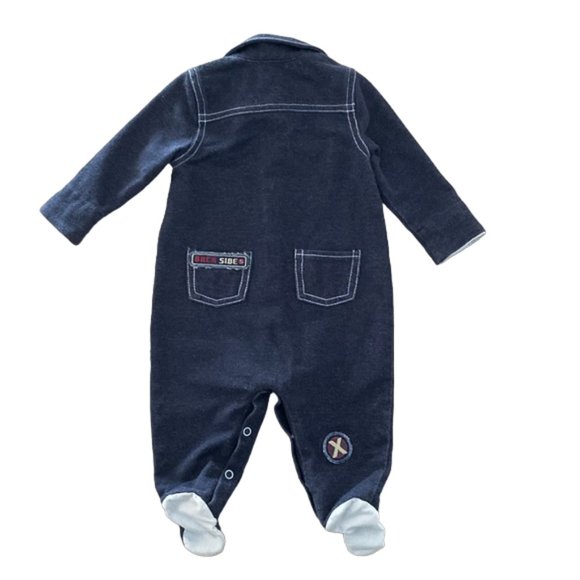 Guess Baby Logo Footie 3-6 Months - Picture 11 of 12